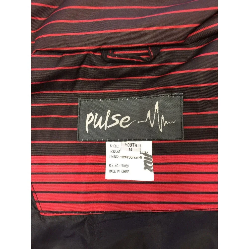 NWT PULSE BOYS SNOW SKI INSULATED JACKET COAT SIZE YOUTH M